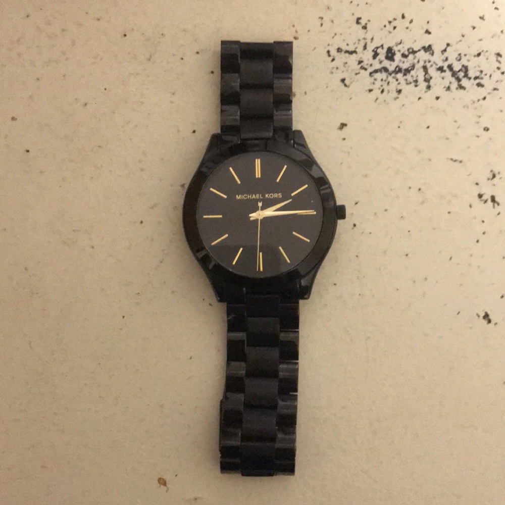 Black Michael Kors Watch